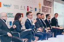 Paneliści debaty „Przemysł mięsny – czas nowych wyzwań” (fot. archiwum)